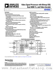 ADV8002 datasheet pdf Analog Devices