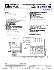 ADUC7121 datasheet pdf Analog Devices
