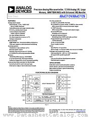 ADUC7124 datasheet pdf Analog Devices