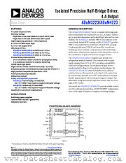 ADUM3223 datasheet pdf Analog Devices