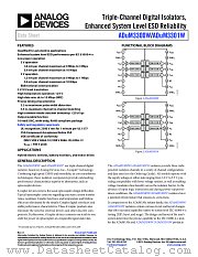 ADUM3301 datasheet pdf Analog Devices