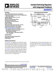 ADUM4070 datasheet pdf Analog Devices
