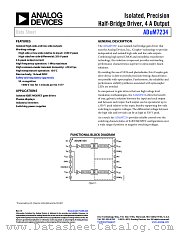 ADUM7234 datasheet pdf Analog Devices