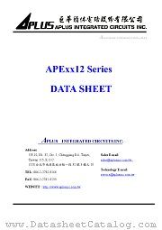 APEXX12 datasheet pdf Aplus Integrated Circuits