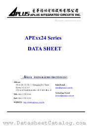 APE25524 datasheet pdf Aplus Integrated Circuits
