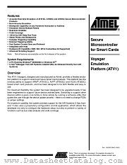 AT90SC6464C-USB datasheet pdf Atmel