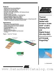AT77C101B datasheet pdf Atmel