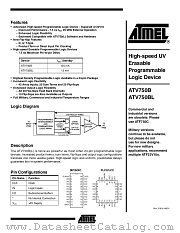 ATV750BL datasheet pdf Atmel