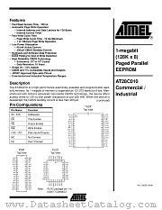 AT28C010 datasheet pdf Atmel