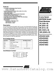 AT24C02SC datasheet pdf Atmel