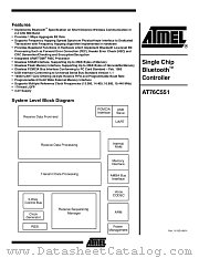 AT76C551 datasheet pdf Atmel