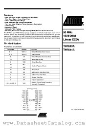 TH7814A datasheet pdf Atmel