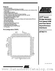 AT76C711 datasheet pdf Atmel
