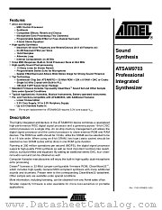 ATSAM9703 datasheet pdf Atmel