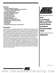 AT89LS52 datasheet pdf Atmel
