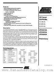AT25040A datasheet pdf Atmel