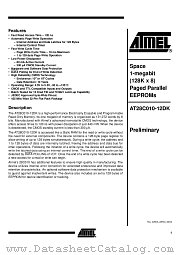 AT28C010-12DK datasheet pdf Atmel