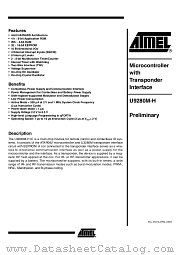 U9280M-H datasheet pdf Atmel