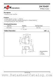 2SC5342U datasheet pdf AUK Corp
