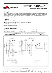 S1117-XXPIC datasheet pdf AUK Corp