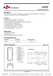 S339P datasheet pdf AUK Corp