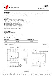 S393 datasheet pdf AUK Corp