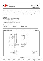 S7812PIC datasheet pdf AUK Corp