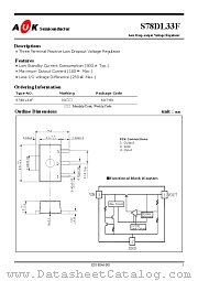S78DL33F datasheet pdf AUK Corp