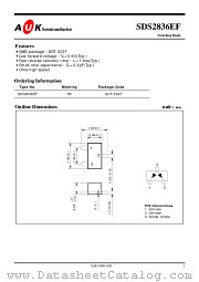 SDS2836EF datasheet pdf AUK Corp