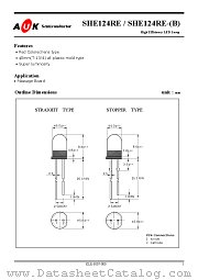 SHE124RE-(B) datasheet pdf AUK Corp