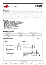 SL5015 datasheet pdf AUK Corp