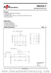 SR2332-U datasheet pdf AUK Corp