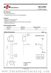 SRA2201 datasheet pdf AUK Corp