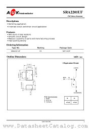 SRA2201UF datasheet pdf AUK Corp