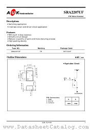 SRA2207UF datasheet pdf AUK Corp