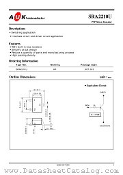 SRA2210U datasheet pdf AUK Corp