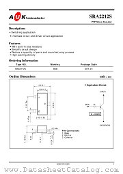 SRA2212S datasheet pdf AUK Corp