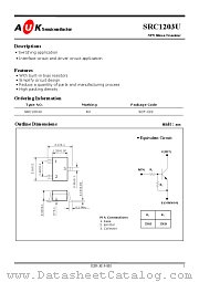 SRC1203U datasheet pdf AUK Corp