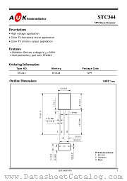 STC344 datasheet pdf AUK Corp