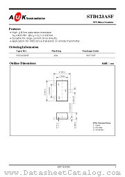 STD123ASF datasheet pdf AUK Corp