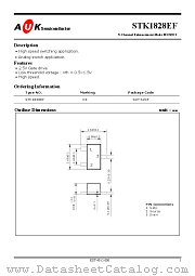 STK1828EF datasheet pdf AUK Corp