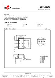 SUD494N datasheet pdf AUK Corp
