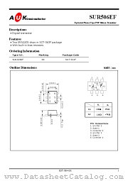 SUR506EF datasheet pdf AUK Corp