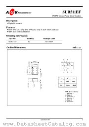 SUR511EF datasheet pdf AUK Corp