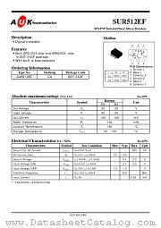 SUR512EF datasheet pdf AUK Corp