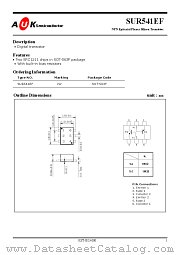 SUR541EF datasheet pdf AUK Corp