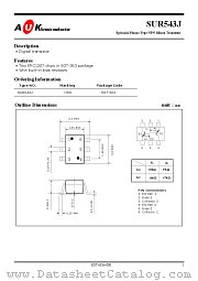 SUR543J datasheet pdf AUK Corp