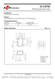 SUT497H datasheet pdf AUK Corp