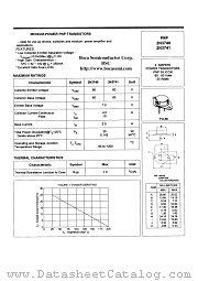 2N3741 datasheet pdf Boca Semiconductor Corporation