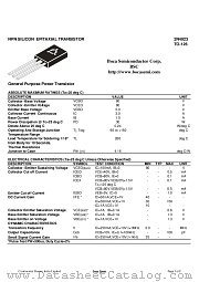 2N4923 datasheet pdf Boca Semiconductor Corporation